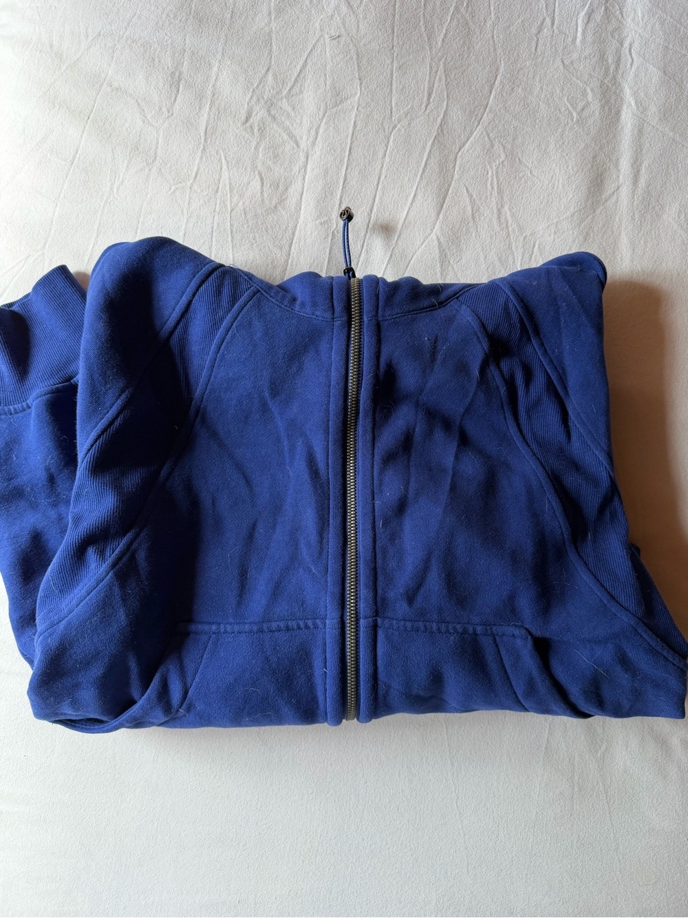 lululemon athletica Navy Blue Full-Zip Puffer Jacket